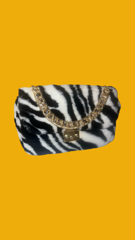 Zebra Life Clutch Purse