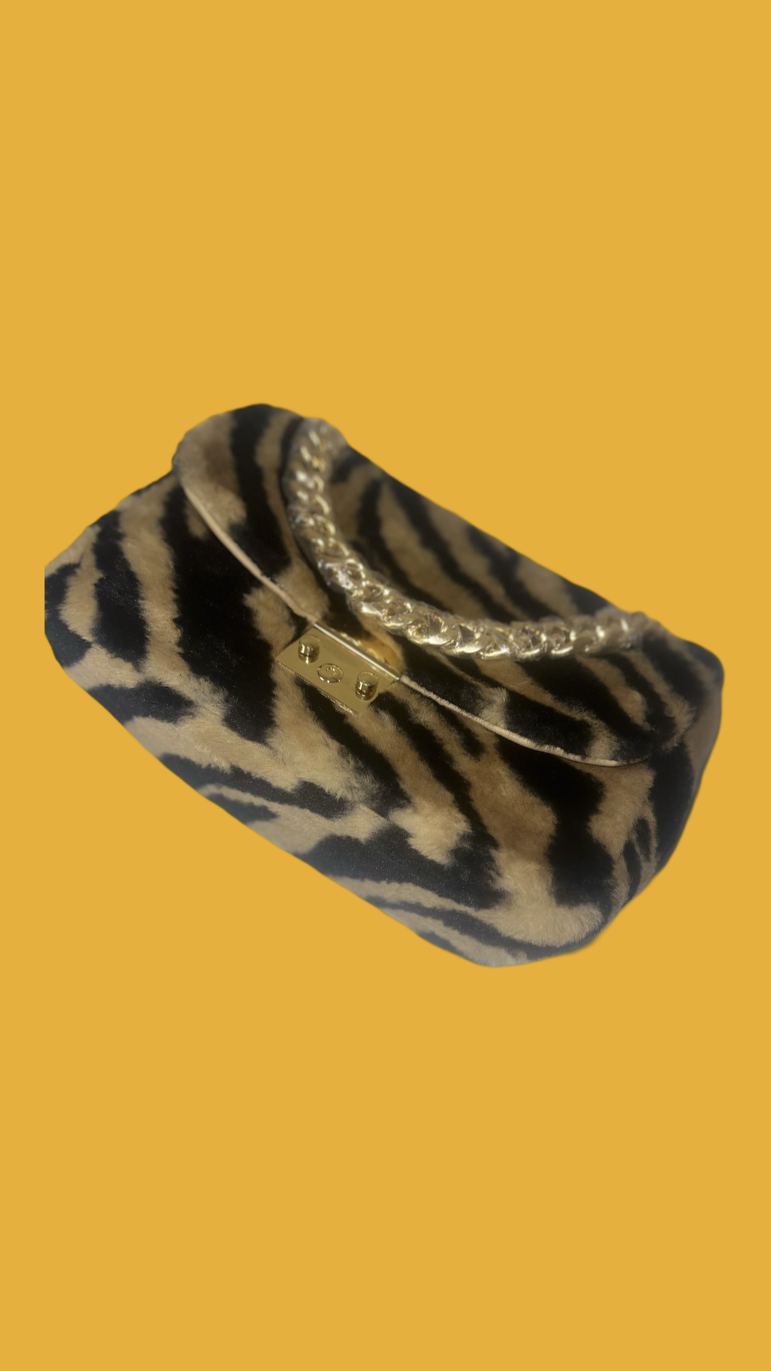 Zebra Print Clutch Purse