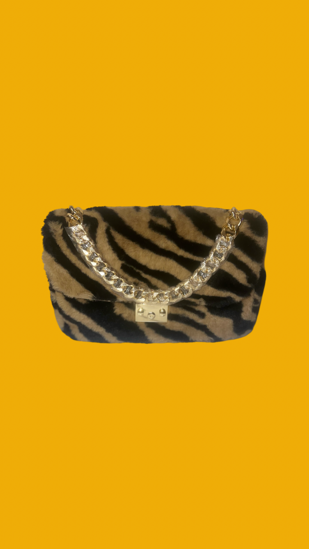 Zebra Print Clutch Purse