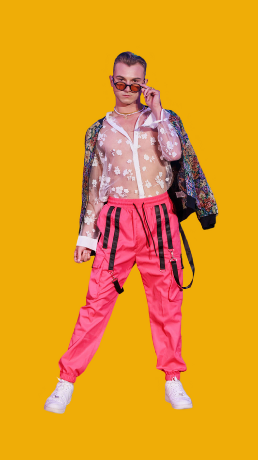 Pink Jogger Pants