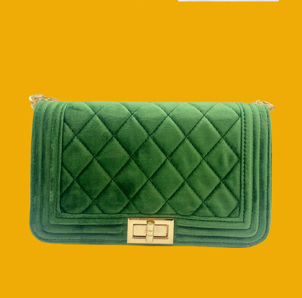 Money Green Clutch