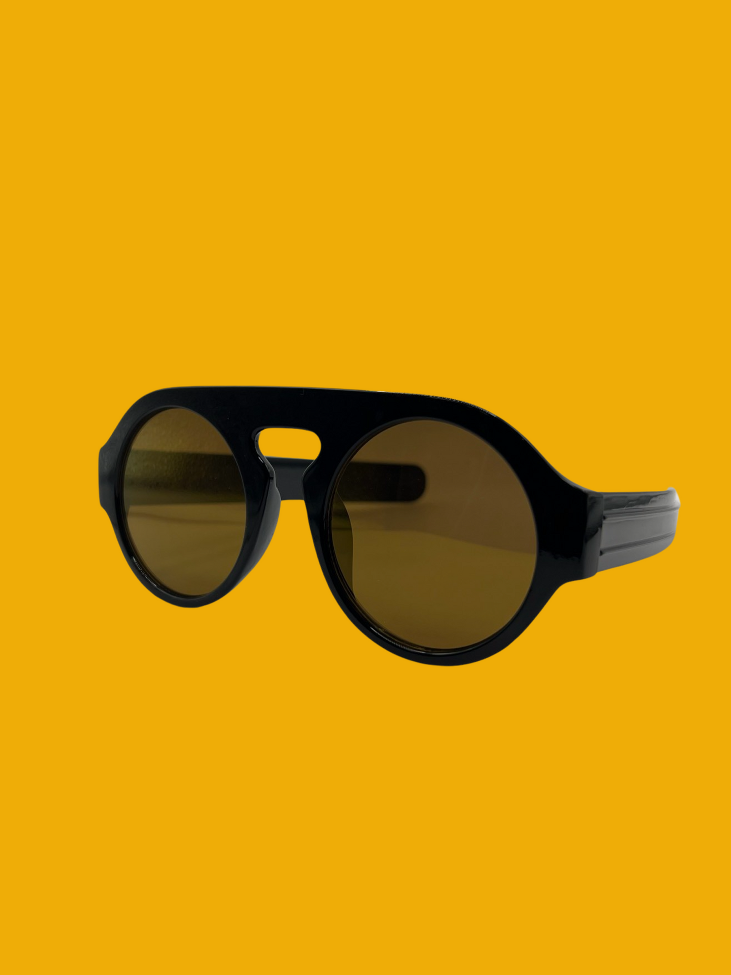 Thick Retro Shades- mirrored lens