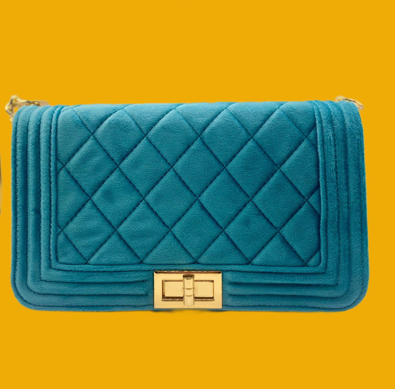 Teal Me Everything Clutch