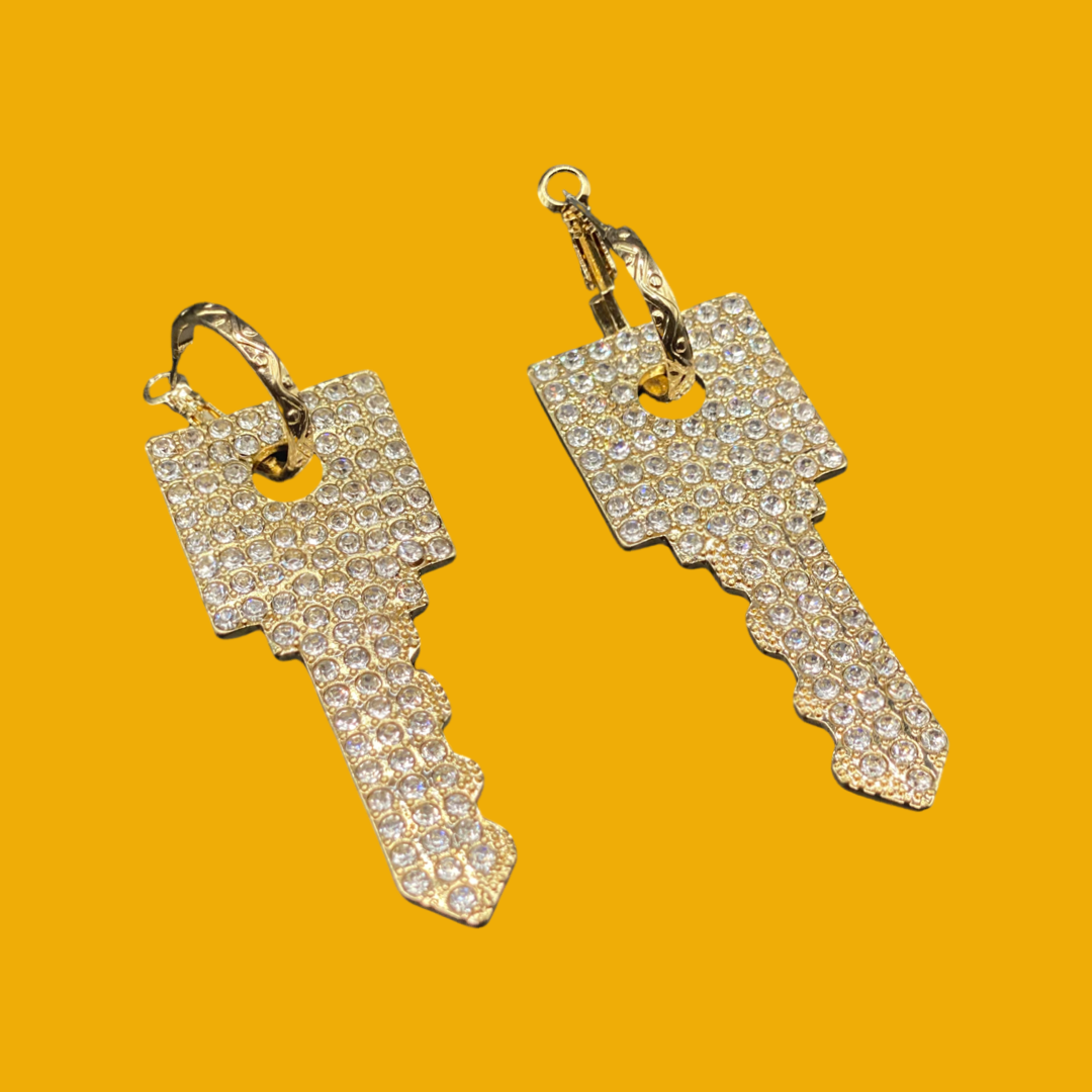 Key to Life Earrings