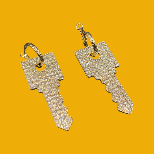 Key to Life Earrings