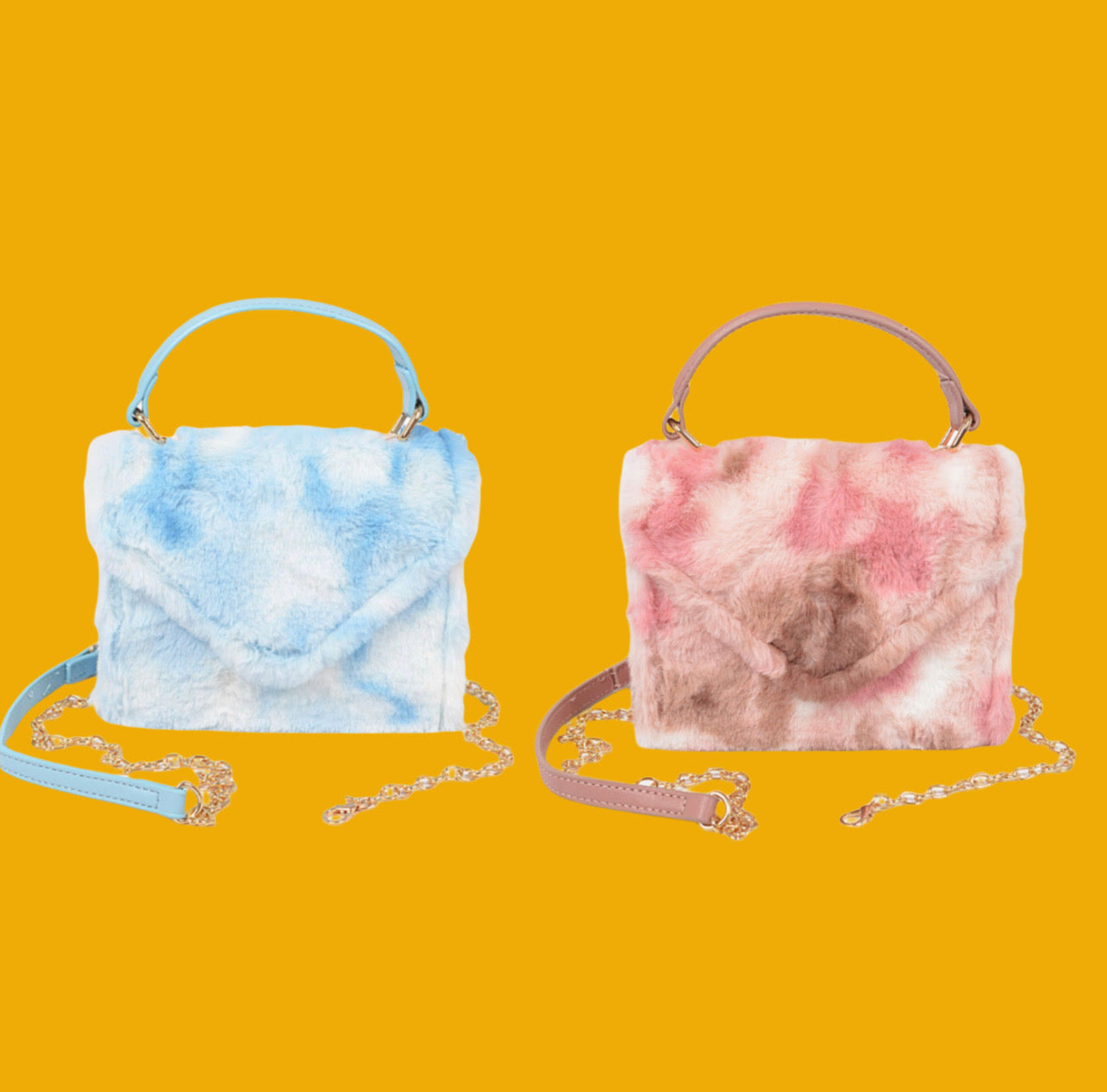 Cloudy Day Plush Clutch